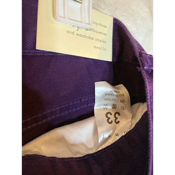 NWT Sz. 33 - Men's Purple Graidant Jeans by MNML - Picture 3 of 4